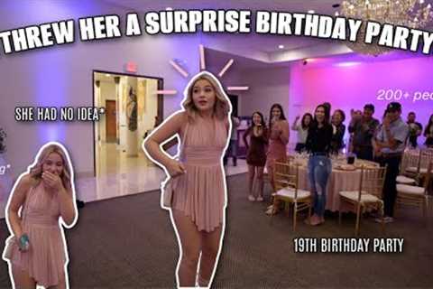 NAT'S 19TH BIRTHDAY SURPRISE PARTY *she had no idea*