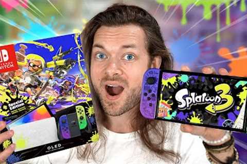 Is the Splatoon 3 OLED the BEST Nintendo Switch YET?!