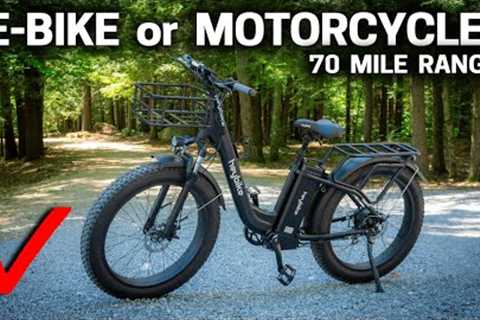 RUGGED eBIKE for BIG BOYS - Heybike Explore