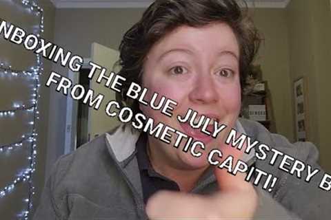 UNBOXING THE BLUE JULY MYSTERY BOX FROM COSMETIC CAPITAL!!