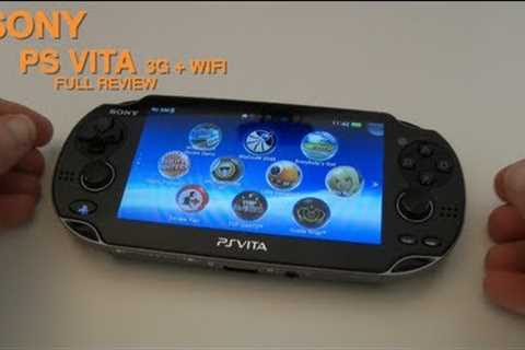 Sony PS Vita 3G + WiFi Full Review