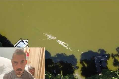 DRONE FOOTAGE SHOWS MOMENT ALLIGATOR BITES FLORIDA MAN IN HEAD || 2022