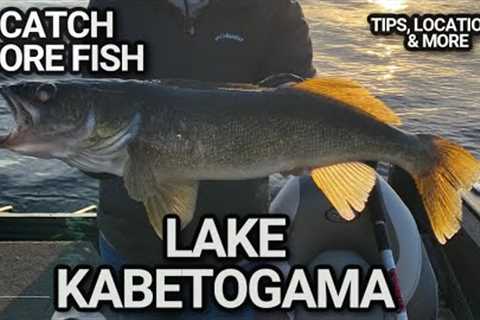 How to Fish Lake Kabetogama | Walleye &amp; Smallmouth Fishing Tips