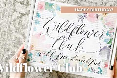 Wildflower Club Unboxing October 2021: Lifestyle Subscription Box