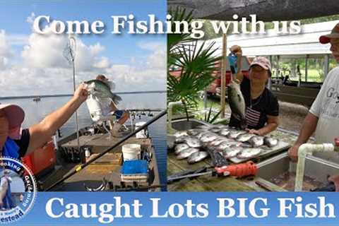 Fishing | Catching LOTS BIG Speckled Perch (Crappies) in the Lake