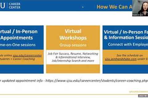 Meet Your Career Counselor Coffee Chat