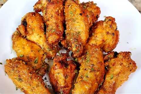 Worlds Best Keto Crispy Lemon Pepper &amp; Garlic Parmesan Chicken Wings (closed)