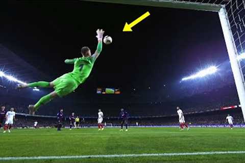 Impossible Goalkeeper Saves in Football