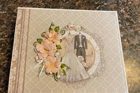 STAMPERIA YOU AND ME PART 1 LARGE WEDDING ALBUM SHELLIE GEIGLE JS HOBBIES AND CRAFTS
