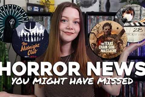 Horror News You Might Have Missed | AUGUST 2022