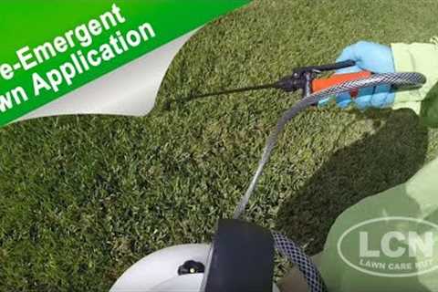 Spring Lawn Care - Prodiamine Pre-Emergent Lawn Application | The Lawn Care Nut