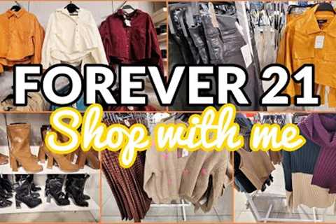 FOREVER 21 WOMEN'S FALL CLOTHING 2022 SHOP WITH ME AFFORDABLE FALL FASHION FINDS!