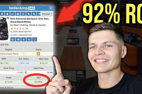 How I Use SellerAmp SAS To Find Profitable Amazon Products FAST | Amazon FBA Online Arbitrage