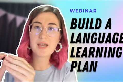 📖 Making and sticking to a language learning PLAN AND HABITS - Webinar with Preply