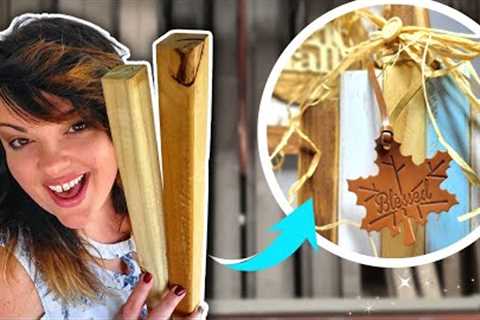 GRAB Scrap WOOD for your next FALL DIY PROJECT