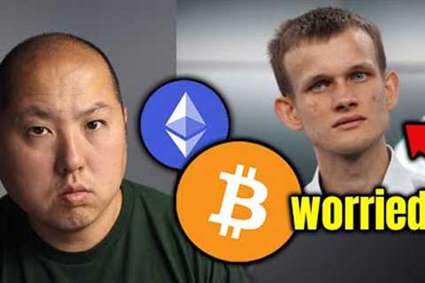 ethereum founder Vitalik is worried about bitcoin...