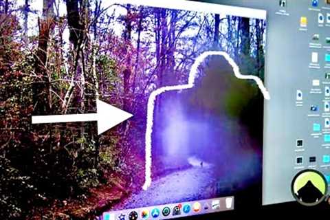 Cloaked Bigfoot Captured on Trail Cam Stalking Prey in North Carolina Wilderness!