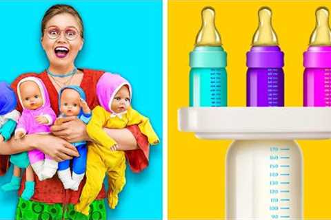 MUST HAVE PARENTING HACKS || Useful Gadgets &amp; Funny DIY Crafts! Parents By 123 GO! TRENDS