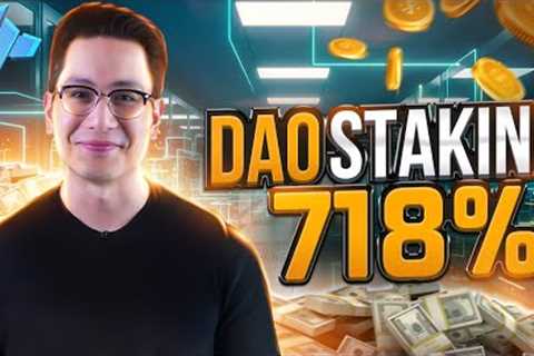 This is the most profitable STAKING ever 🚀 dao maker yield farming