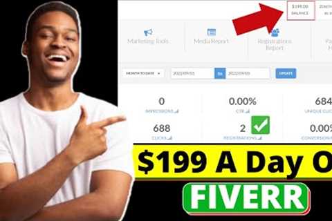 Fiverr Affiliate Marketing For Beginners  - Payment Setup &amp; First Commissions Withdrawal