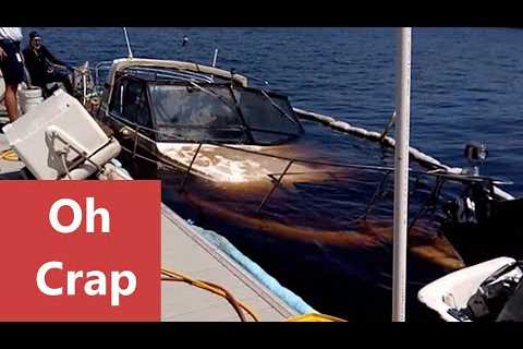 LOOK- SCENIC FLORIDA RIVER VIEW LOTS OF BOATS # LIVEABOARD MARINA watch now