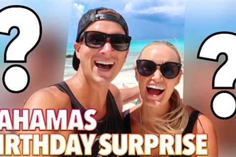 ✈️ THEY'RE HERE!! UNEXPECTED BINGHAM SURPRISE VISITORS 🥳 EPIC BIMINI BAHAMAS SURPRISE BIRTHDAY TRIP