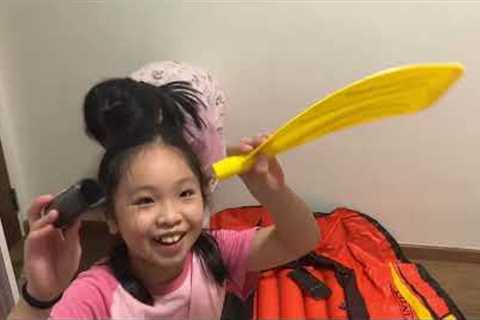 Unboxing intex inflatable boat(funny)
