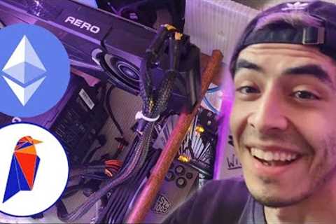 I BUILT MY FIRST CRYPTO MINING RIG! CHEAP ETHEREUM + RAVENCOIN MINER!