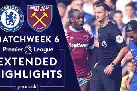 Chelsea v. West Ham United | PREMIER LEAGUE HIGHLIGHTS | 9/3/2022 | NBC Sports