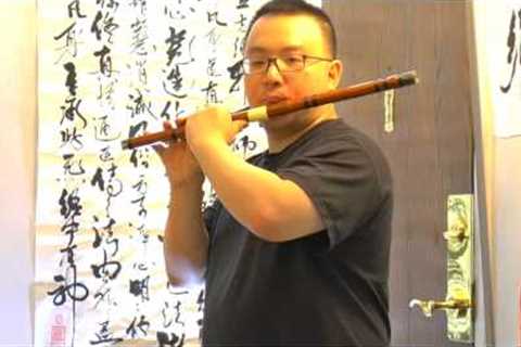 G key (alto) Dizi - Review and Amazing Demonstration (Chinese Flute)