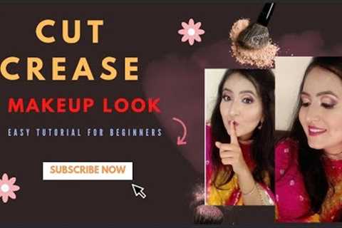 Makeup Tutorial || Cut Crease Eyeshadow Look || Festive Makeup Look || Haldi Makeup Lookll Cutcrease