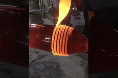 Glass Blowing Satisfying Video #glassblowing #satisfyingvideos