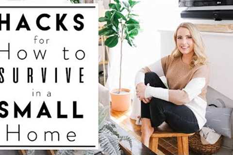 INTERIOR DESIGN | Clever Small Apartment Hacks &amp; Ideas