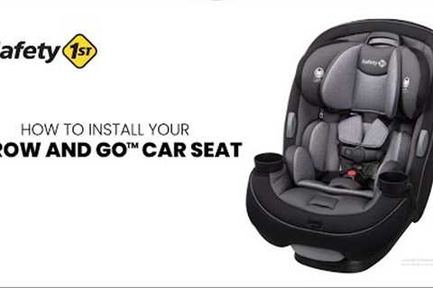 How to Install the Grow and Go Car Seat Tutorial | Safety 1st