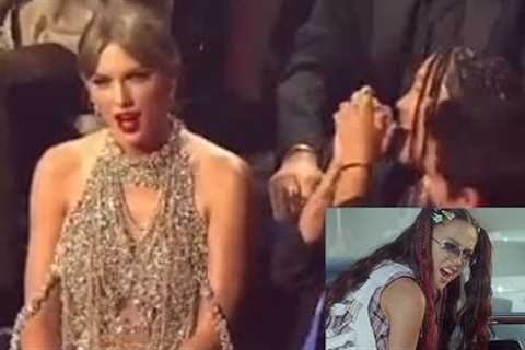 Taylor Swift CLAPS for Olivia Rodrigo at the VMAs