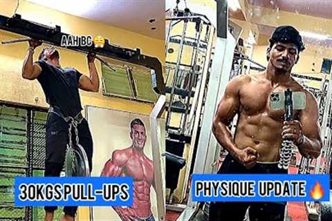 #telugu #telugufitness VLOG// Pull Workout 30KG Pullups 😤And Introducing My Brother @Mr Madhav 😇