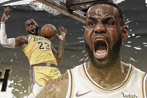 LeBron James BEST Dunks from 2019-20 NBA Season! GREATEST ATHLETE EVER?