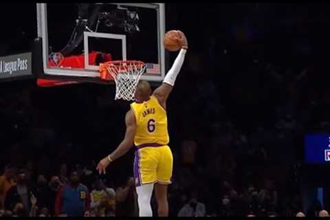 Best of LeBron James DUNKS 2022 Moments