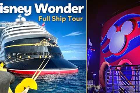 Disney Wonder Cruise Ship Full Tour &amp; Review 2022 (Top Cruise Tips &amp; Best Spots Revealed!)