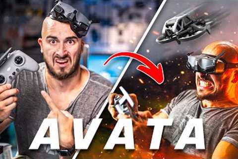 DJI AVATA | Learning How To Fly An FPV Drone From SCRATCH!?
