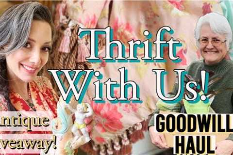 Goodwill and Antique Haul - Thrift Shop With Us for Spring Decorating