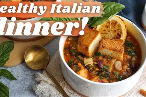 Vegan Italian Dinner Recipe 🌿 Tuscan Ribollita
