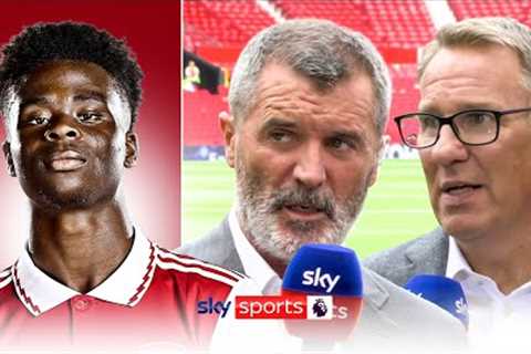I like everything about him | Keane, Merson and Hasselbaink praise Bukayo Saka