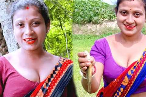 Fish Catching After Rain। Koi Fish Catch And Cook। Hand Fishing