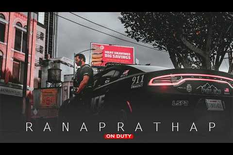 Rana Prathap on Duty | COP RP | Martial Law in City Day 2 | GTAV RP | VLT Roleplay | !join !dc