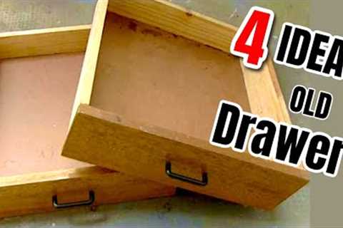 4 DIYs Repurposed Old Drawer Ideas - Recycled Home Decor