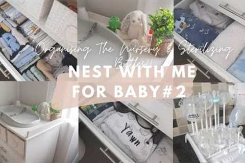 Nursery Organization | How I organize Baby’s Clothes | Sterilising Baby Bottles | Nest With Me