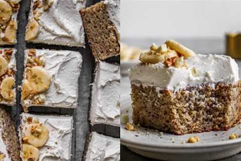 Don't waste ripe bananas, make this cake instead