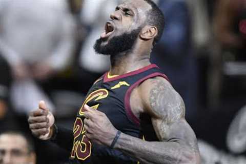 13 minutes of LeBron James being clutch