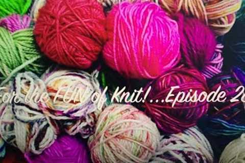 For the FUN of Knit! - Episode 28 Beautiful Mistakes!
